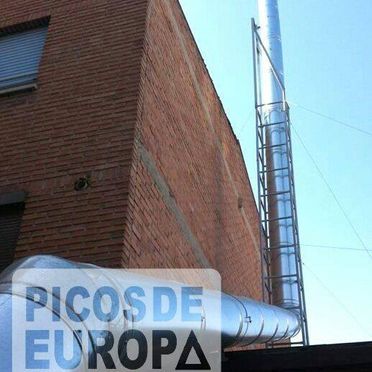 Chimeneas Picos de Europa - Tubos salidas de humo