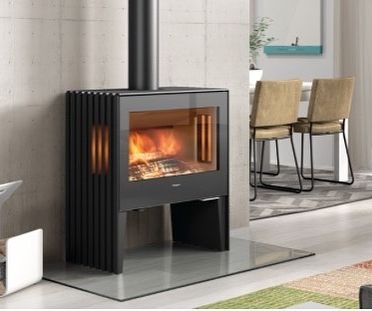 Chimeneas Picos de Europa - Estufa de leña marca Hergom