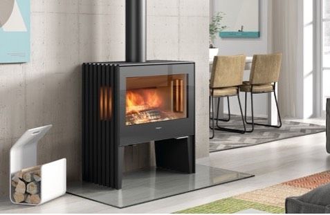 Chimeneas Picos de Europa - Estufa de leña marca Hergom