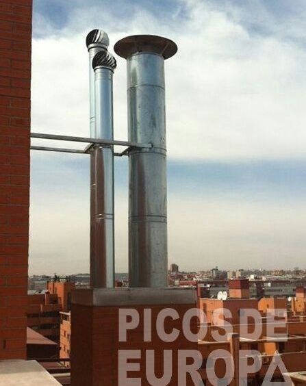 Chimeneas Picos de Europa - Salidas de humos en edificios de Madrid