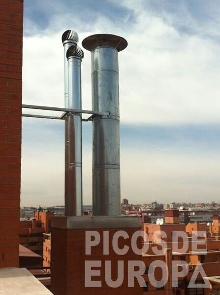 Chimeneas Picos de Europa - Salidas de humos en edificios de Madrid